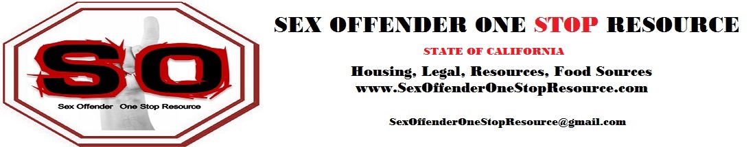 Sacramento County Resource  California Sex Offender One Stop Resource
